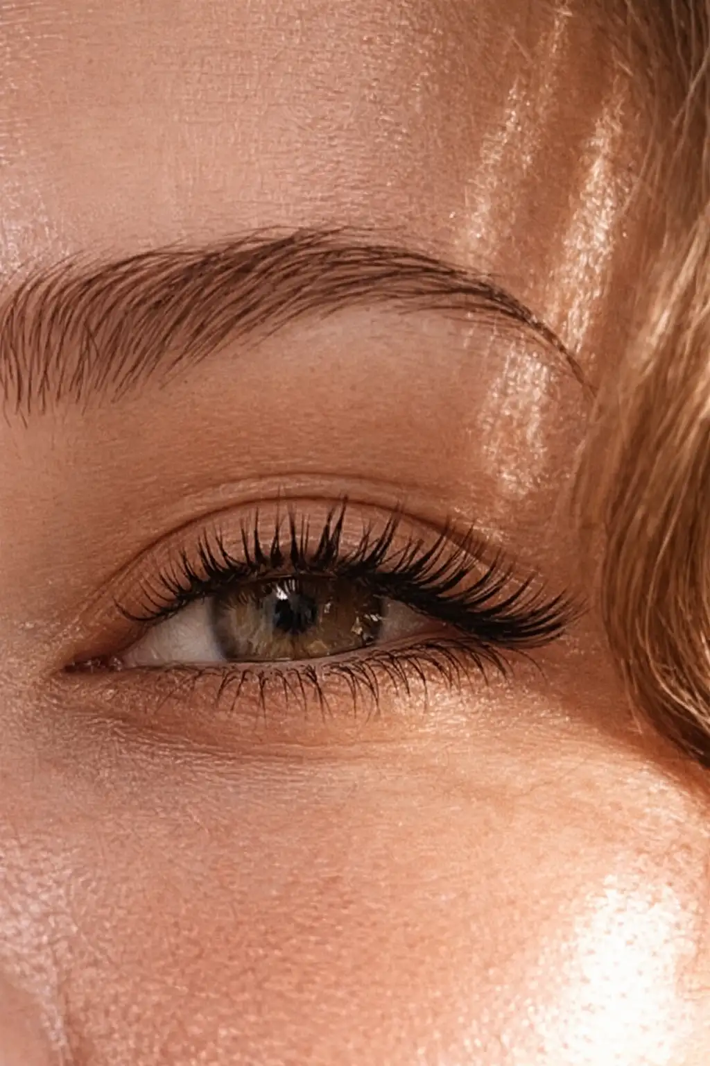 Eyebrows and Lashes treatment procedure - before and after results