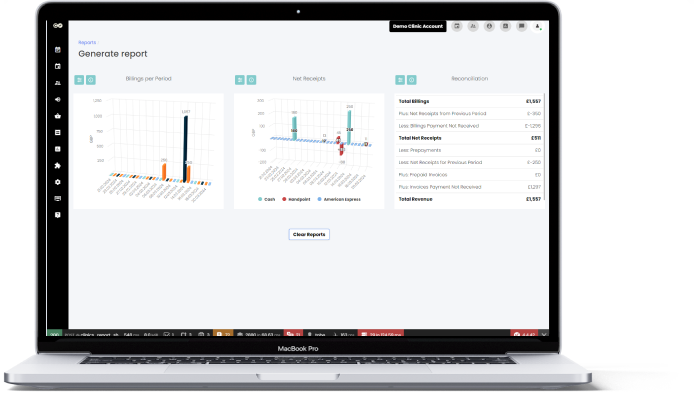 General Clinic Report Dashboard