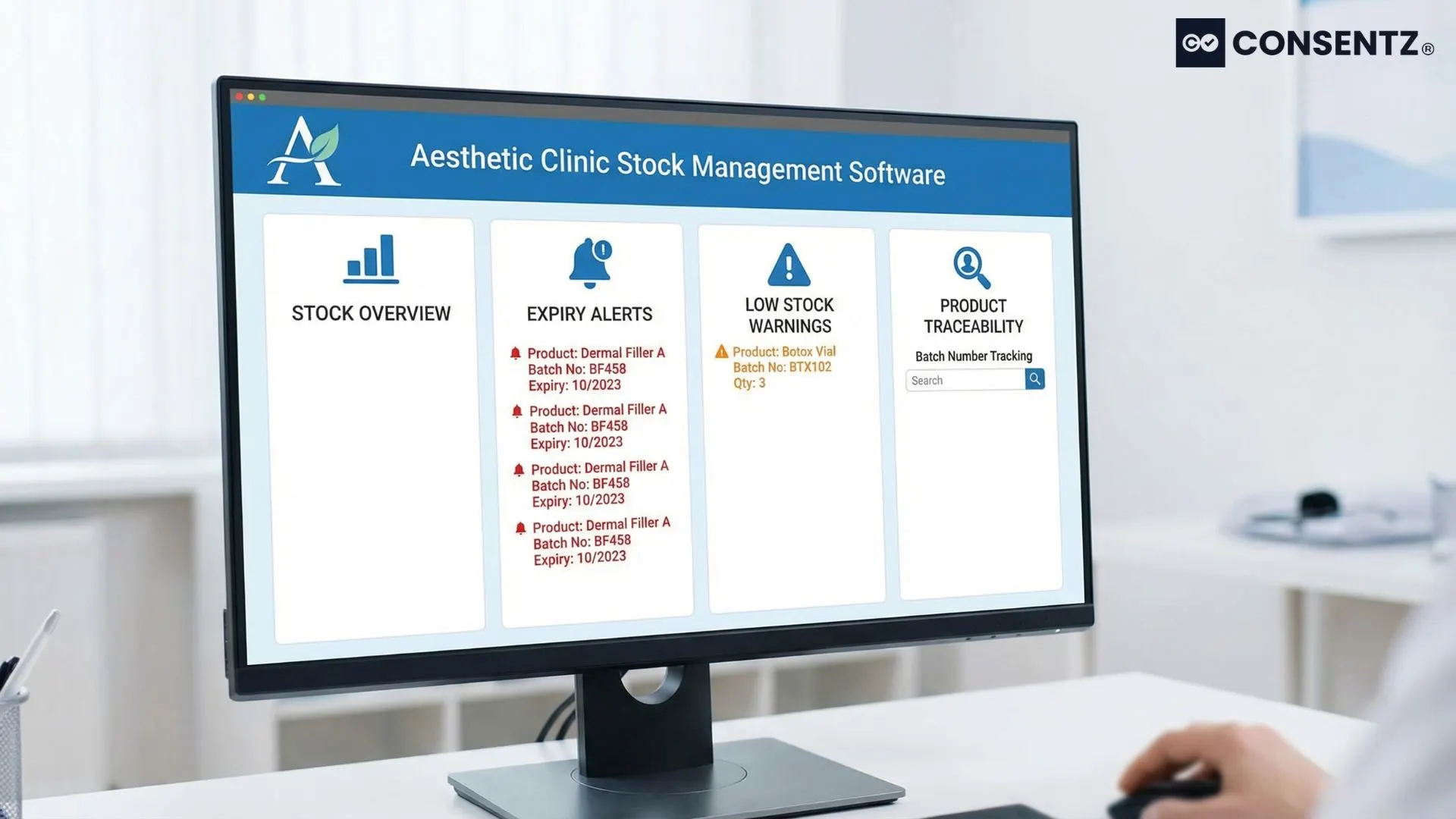 Digital Stock Management Dashboard
