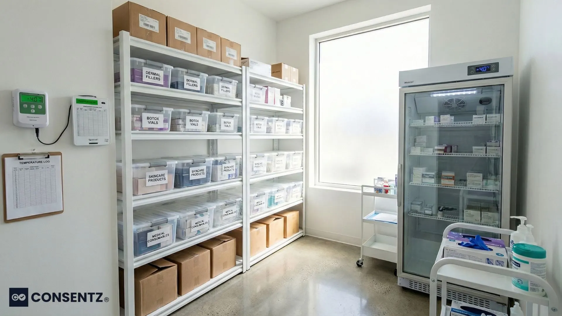 Organized Stock Room