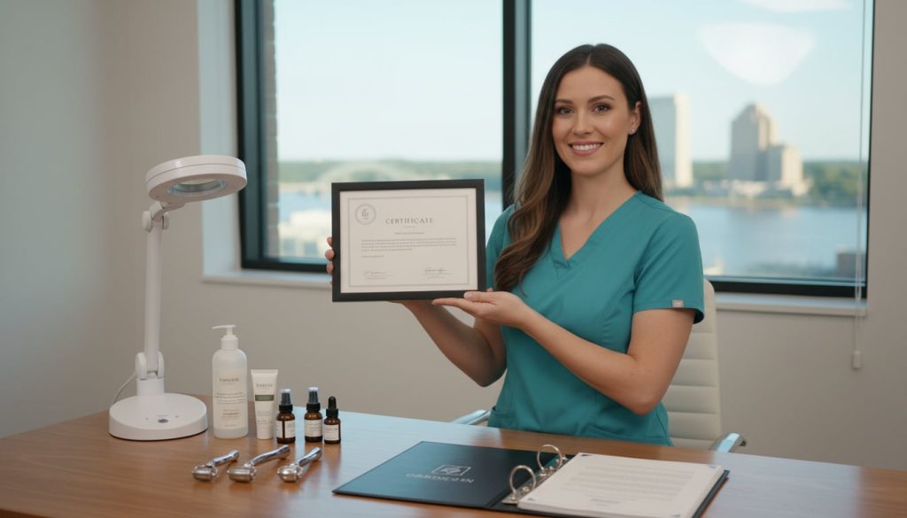 aesthetic license requirements in Delaware