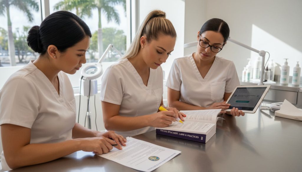 aesthetic license requirements in Florida