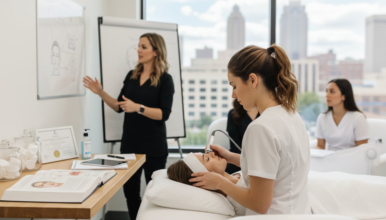 aesthetic license requirements in Indiana