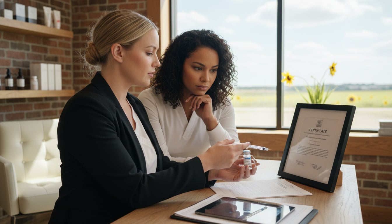 aesthetic license requirements in Kansas